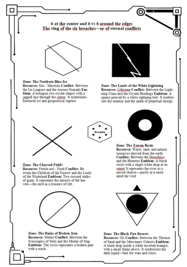 The Six Eternal Conflicts
